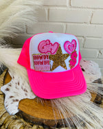 Howdy Girl Pink Trucker