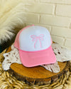 Lt. Pink Bow Trucker