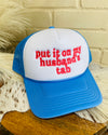 Husbands Tab Blue Trucker