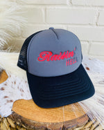 Raisin' Hell Black Trucker