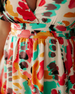 Whimsical Ways Tie Dye Maxi Dress