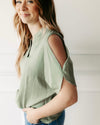 One And Only Cold Shoulder Blouse