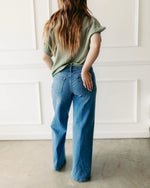 The Cello Wide Leg Jeans