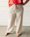 Spring Splendor Pants In Apricot