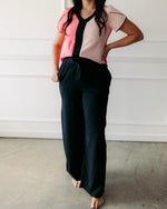 Spring Splendor Pants In Black