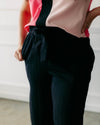 Spring Splendor Pants In Black