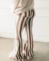 Coastal Striped Flare Jeans