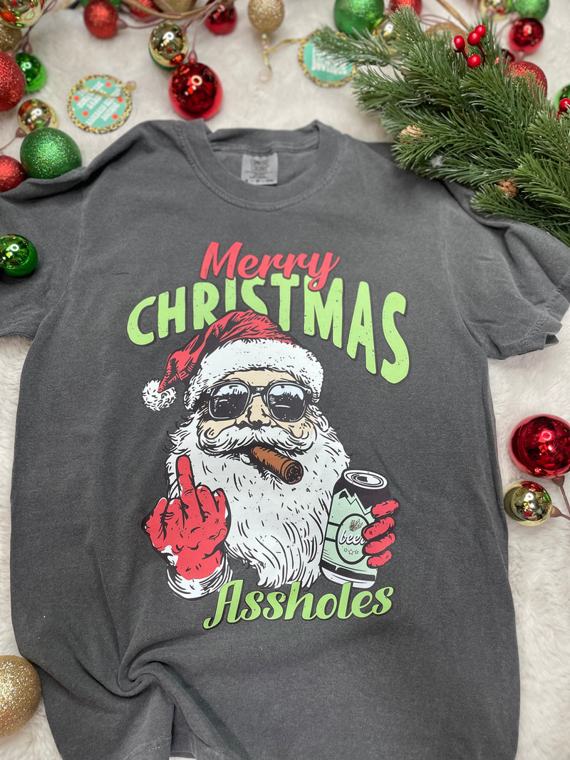 Merry Christmas A**holes Tee