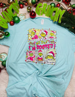 Grinch: “I’m Booked” Tee In Blue