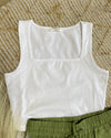 Roxy Boxy Cami In White