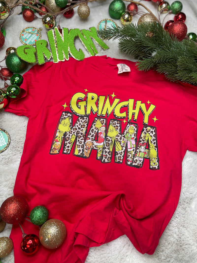 Grinchy Mama Tee