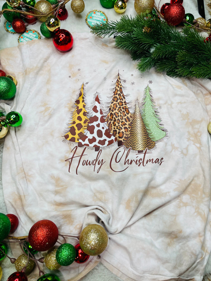 Howdy Christmas Trees Tee