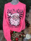 Don’t Stop Believin’ Santa Pullover