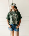 Stay Wild Tee In Green