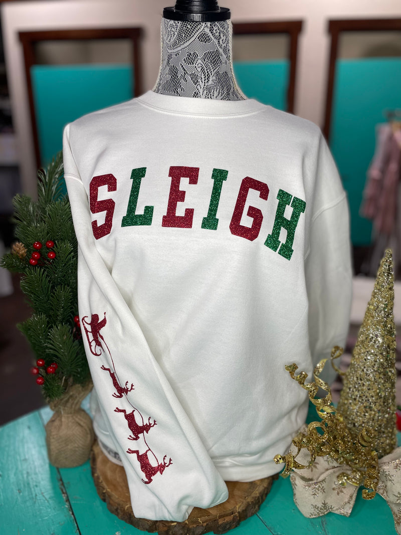 Sleigh Glitter Pullover