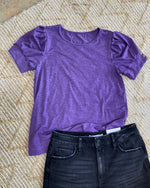 Back To Basics Top In Purple