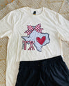 Mama Texas Bow Tee