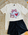 Mama Texas Bow Tee