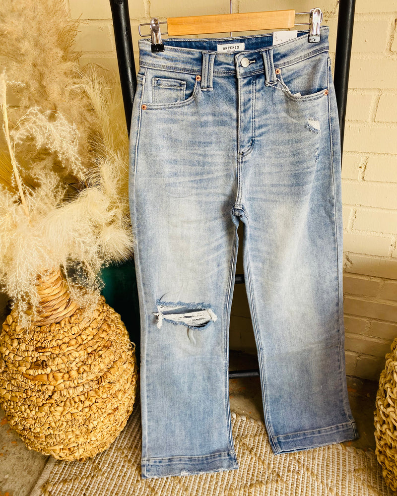 The Ashley Vintage Straight Jeans