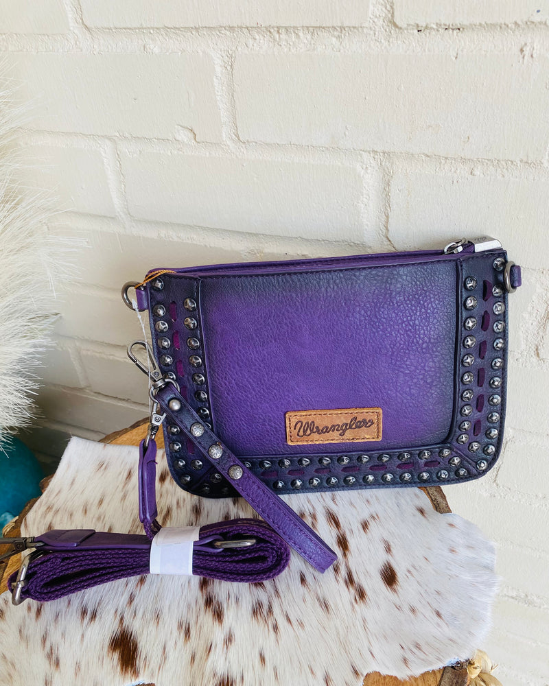 Wrangler Purple Crossbody