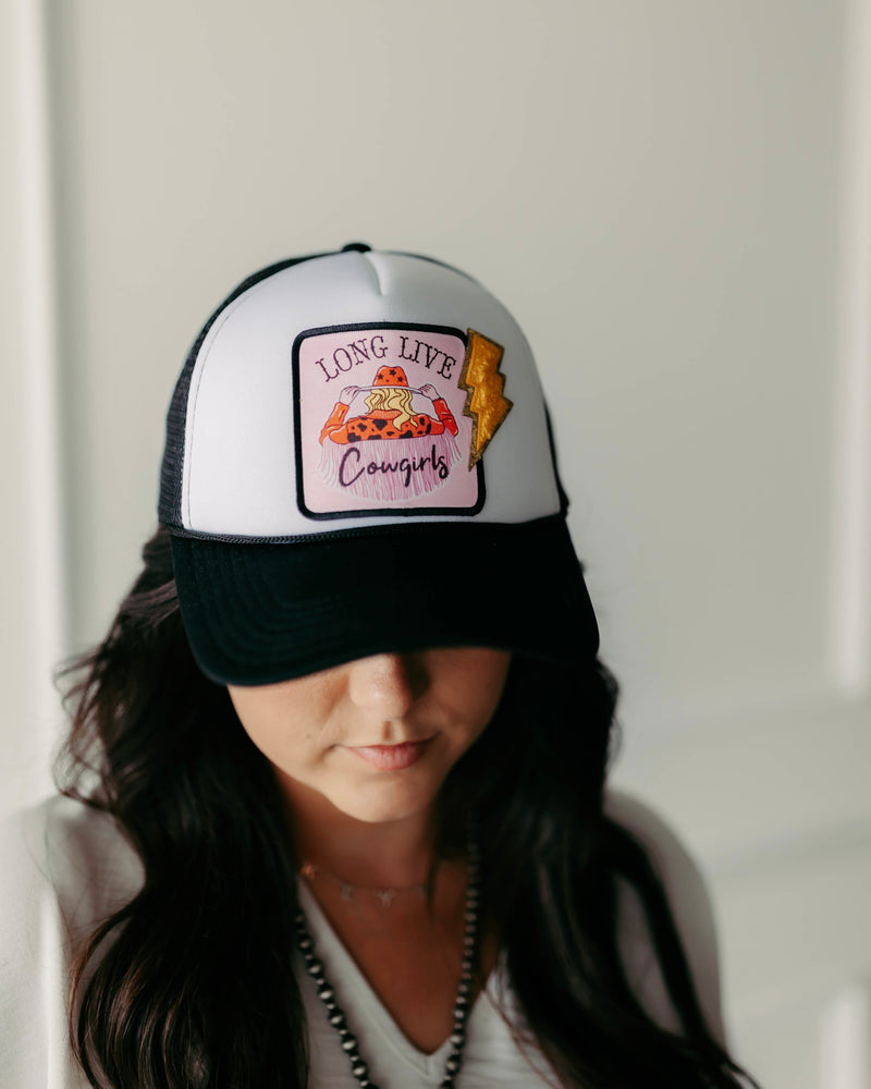 Long Live Cowgirls Patch Trucker