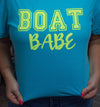 Boat Babe Puff Tee