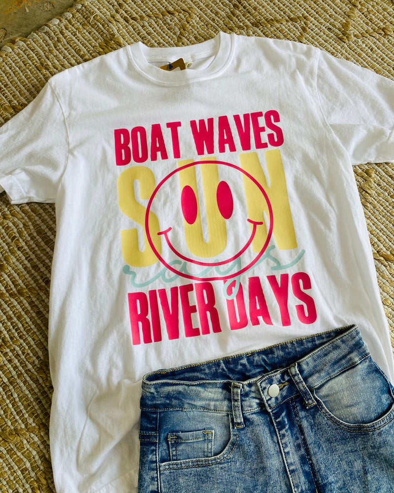 Boat Waves Tee