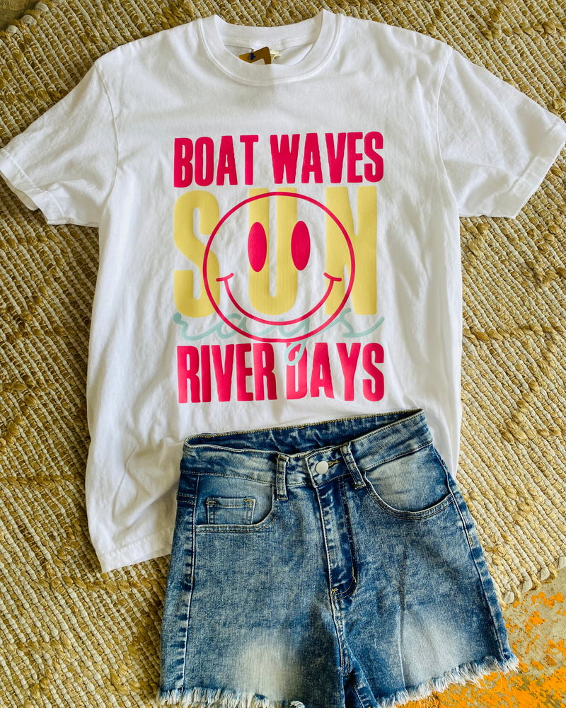 Boat Waves Tee