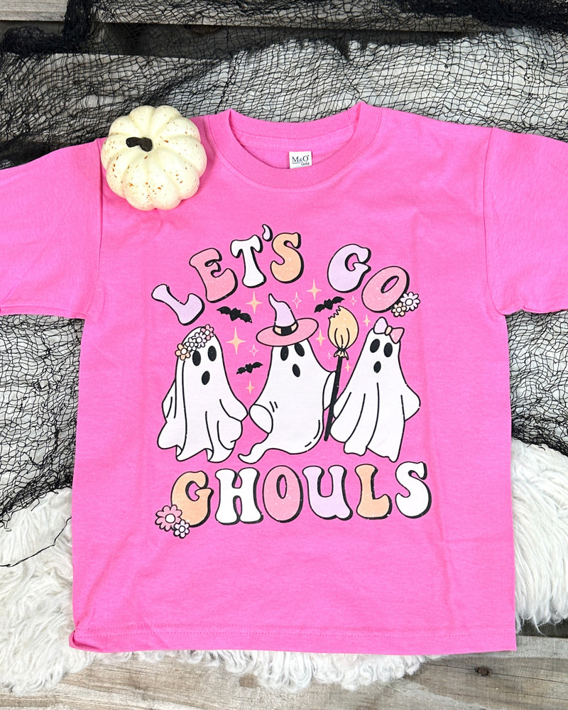 Kids Let's Go Ghouls Tee