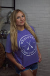 Floats Your Boat Tee In Purple