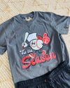 Tis' The Season Tee In Grey