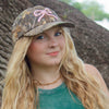 Camo Pink Emb. Bow Hat