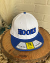 Hooks White Flexfit Royal Blue Hat