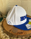 Hooks White Flexfit Royal Blue Hat