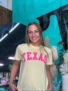 Texas Puff Tee In Yellow