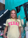 Texas Puff Tee In Yellow
