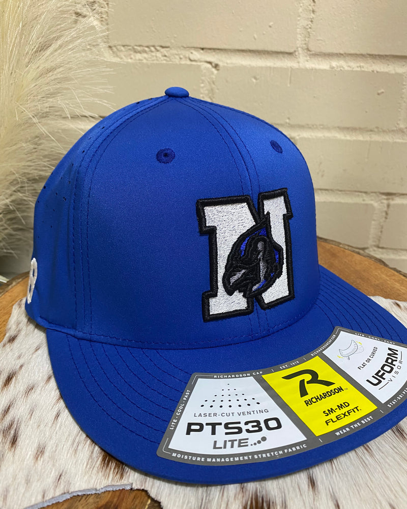 Needville N Blue Jay Flexfit Hat