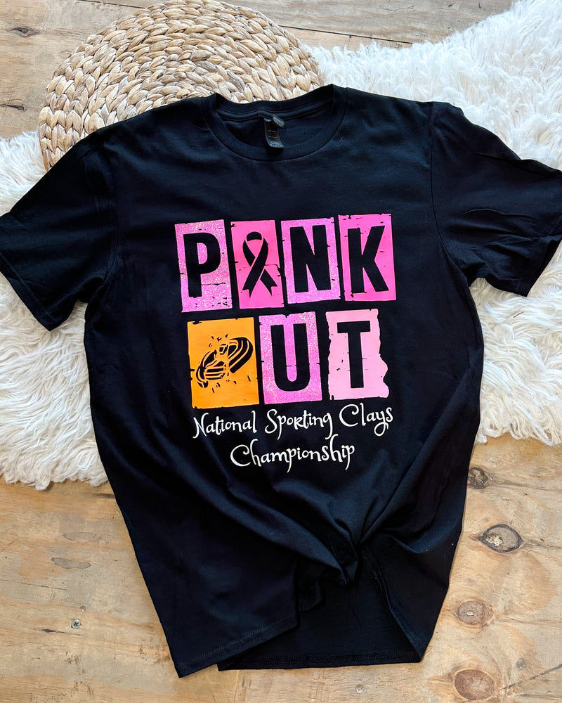 Pink Out Sporting Clay Tee