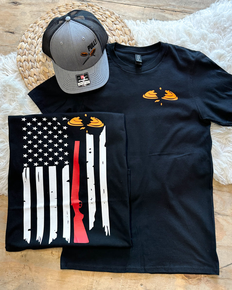 Shotgun Flag Tee