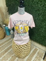 Vintage Soul Tee In Pink