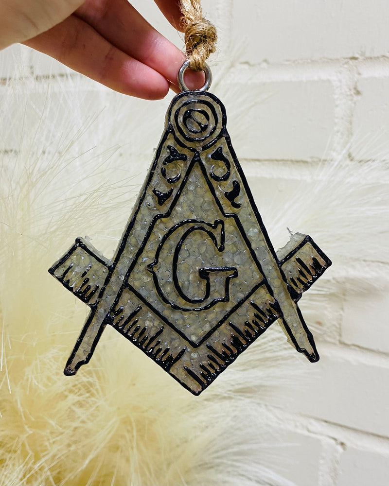 Masonic Mason Symbol Freshie