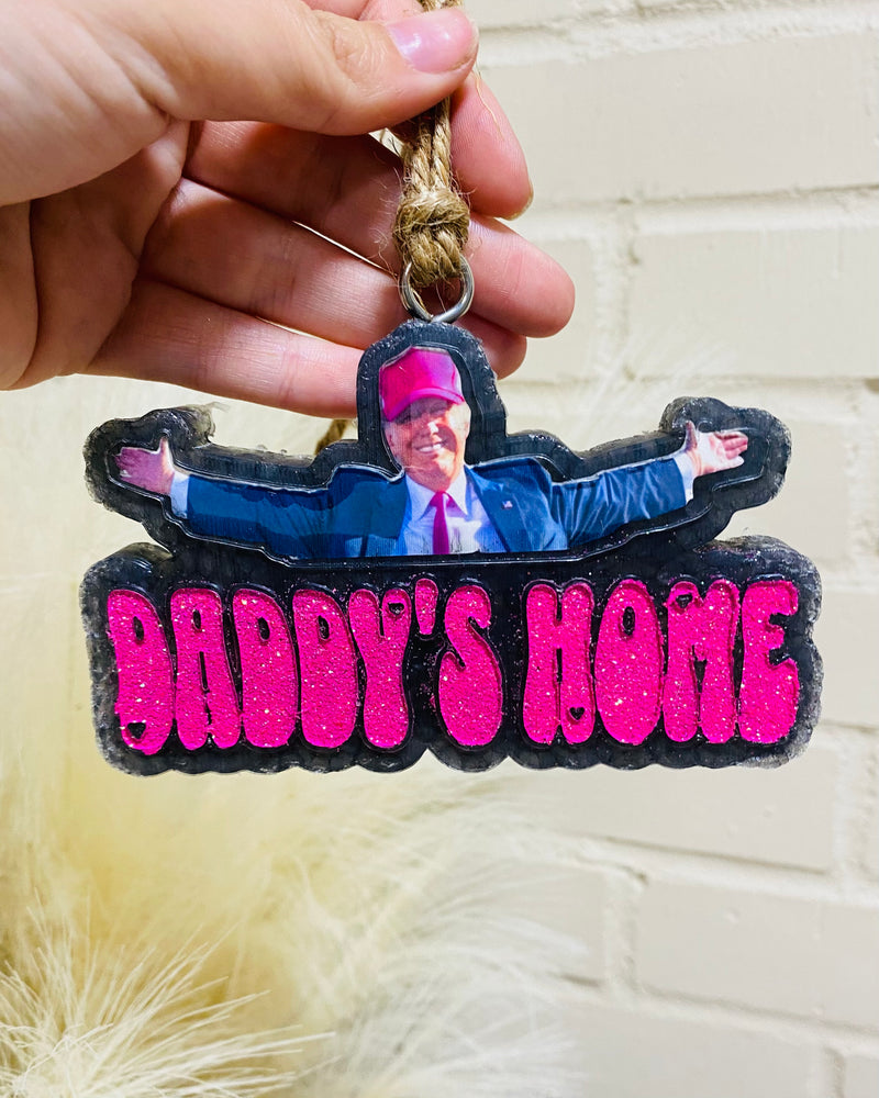 Daddy's Home Blk/Pink Freshie