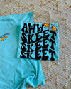 Aww Skeet Skeet Teal Tee