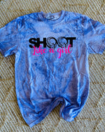 Shoot Like A Girl Purple Tee