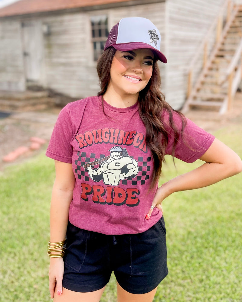 Roughneck Pride Check Tee