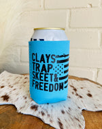 Clays Trap & Freedom Koozie