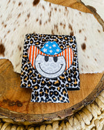 Red White & Blue Cowboy Hat Koozie