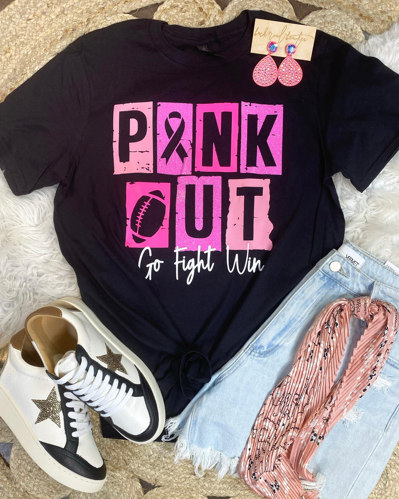 Pink Out Go Fight Win Tee