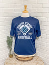 South Coast Baseball Navy Tee