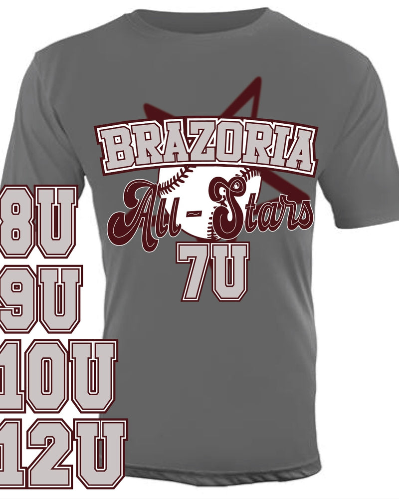 Brazoria All-Stars Tee 1